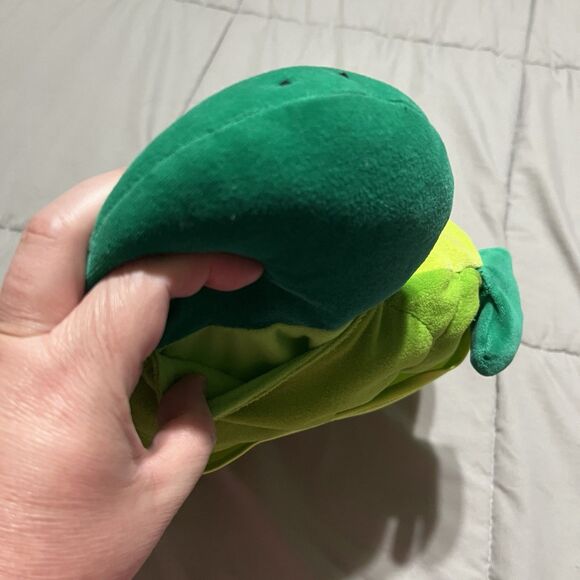 The Manhattan Toy Company Sea Turtle Green Purple Star Pocket 17" Stuffed Toy - Picture 9 of 9